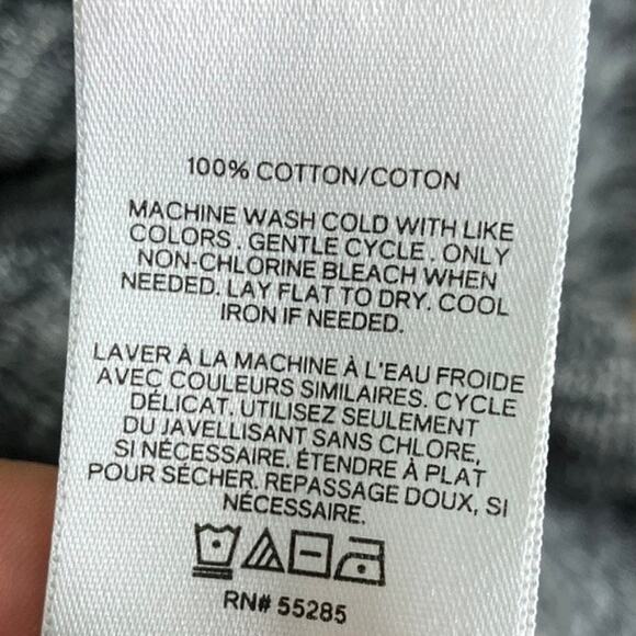 Express Womens Sweater Black Marled Knit Crew Neck Pullover Long Sleeve Large - Picture 7 of 12